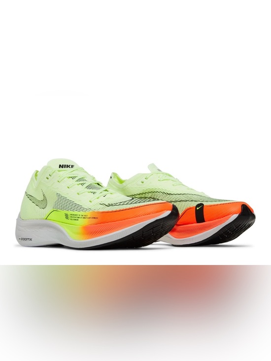 Nike Other - Nike ZoomX Vaporfly NEXT% 2 – Barely Volt / Hyper Orange Men’s Sz. 12